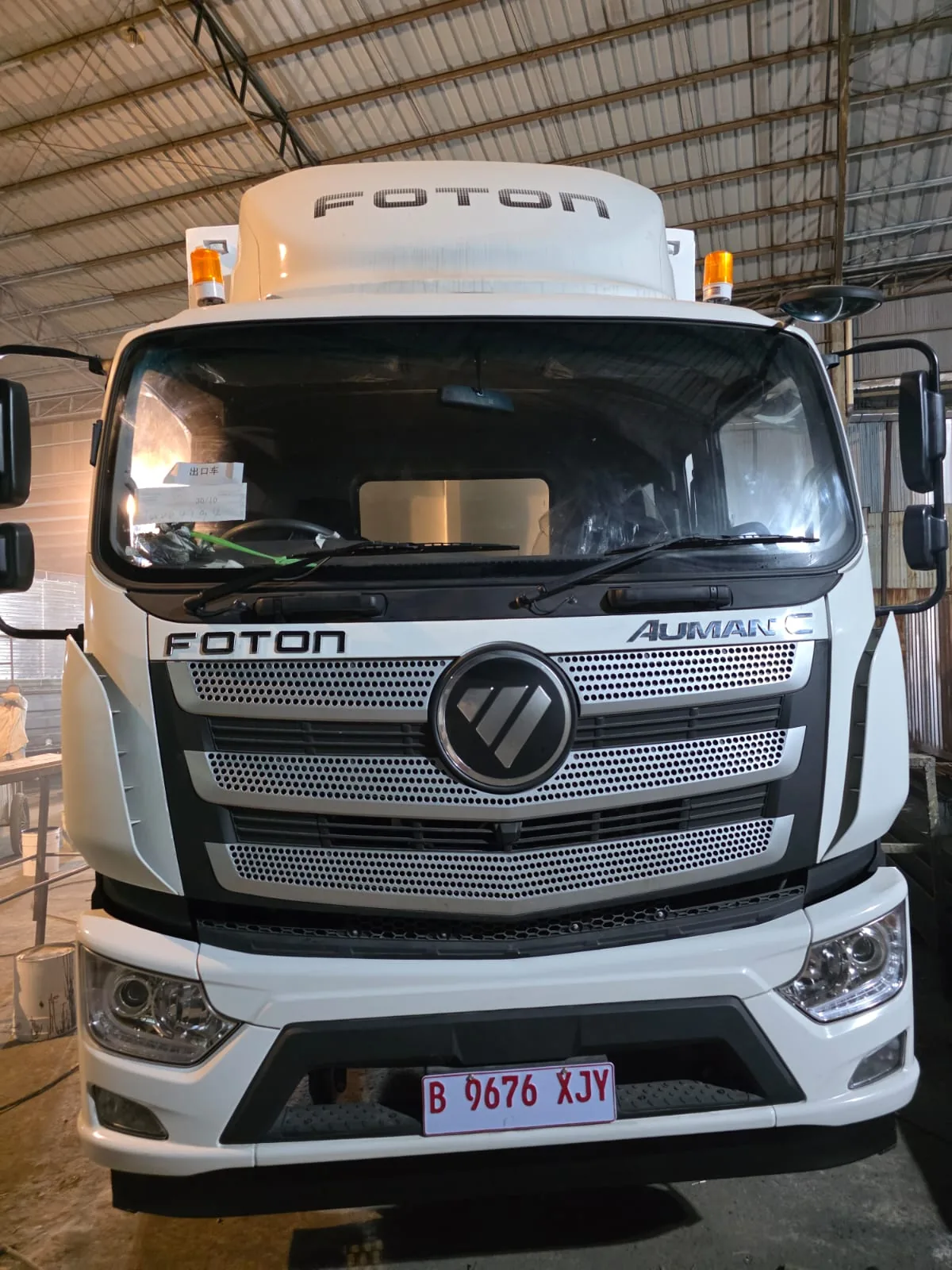 Dokumentasi truk Foton